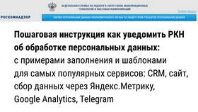 Как организации подать уведомление в Роскомнадзор в Аптека 36,6