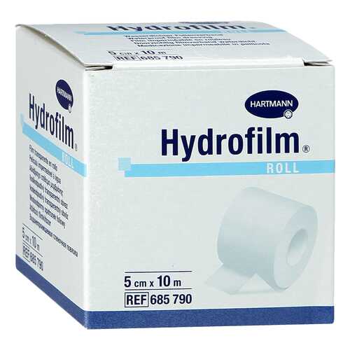 Фиксирующий пластырь из прозрачной пленки в рулоне, 5 cм x 10 м Hydrofilm Roll в Аптека 36,6