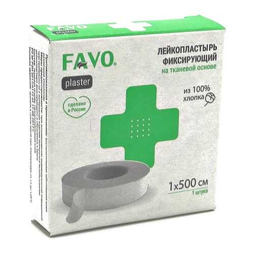 Лейкопластырь фиксирующий на тканевой основе FAVO 1х500 см MD154 в Аптека 36,6