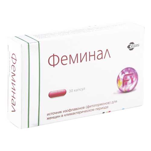 Феминал капсулы 160 мг 30 шт. в Аптека 36,6