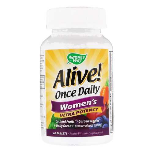 Витаминный комплекс Nature's Way Alive! Once Daily Women's таблетки 60 шт. в Аптека 36,6