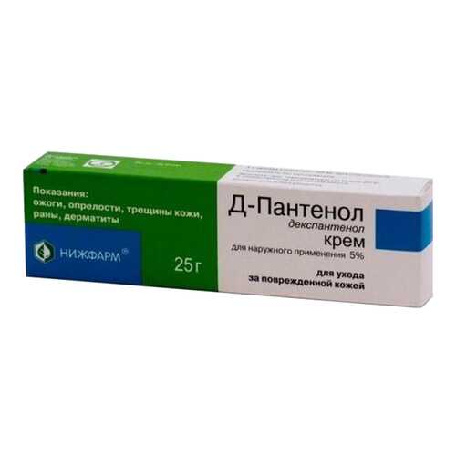 Д-Пантенол крем 5 % 25 г в Аптека 36,6