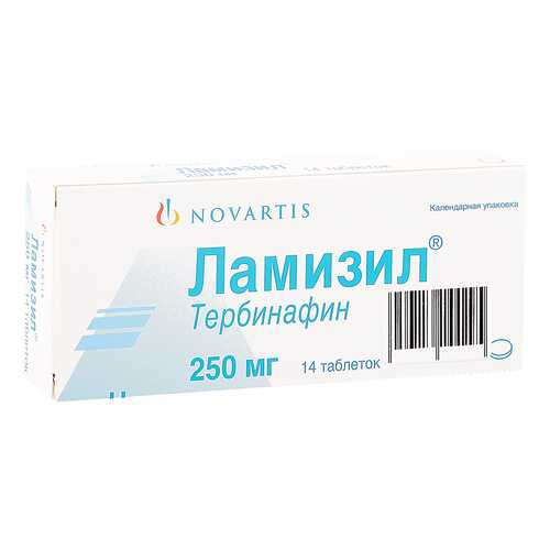 Ламизил таблетки 250 мг 14 шт. в Аптека 36,6