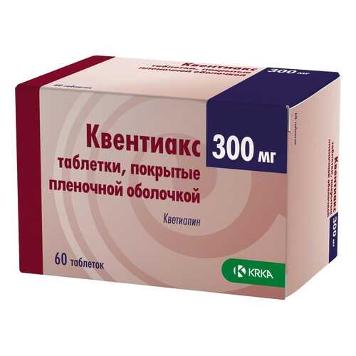 Квентиакс таблетки 300 мг 60 шт. в Аптека 36,6