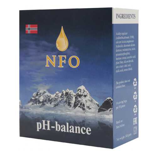 Добавка Norwegian Fish Oil PH-баланс порошок 14 шт. в Аптека 36,6