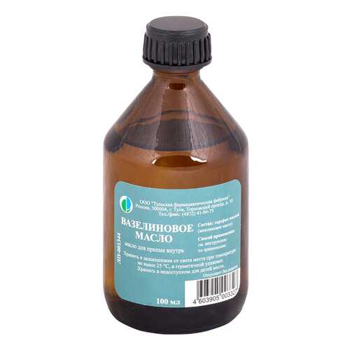 Вазелиновое масло раствор для приема внутрь флакон 100 мл №1/ТФФ в Аптека 36,6