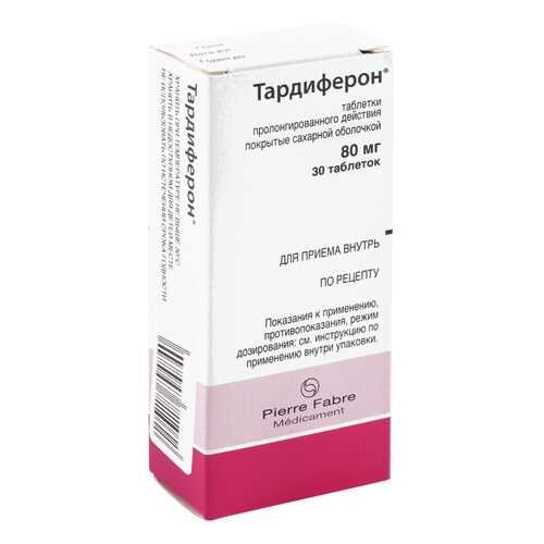 Тардиферон таблетки 30 шт. в Аптека 36,6