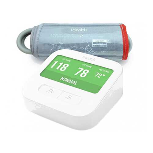 Тонометр iHealth Clear Wireless Blood Pressure Monitor SLRBPM1 (White) в Аптека 36,6