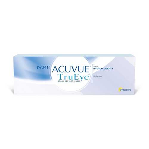 Контактные линзы 1-Day Acuvue TruEye 30 линз R 9,0 +1,50 в Аптека 36,6