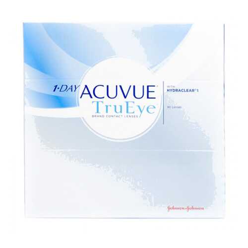 Контактные линзы 1-Day Acuvue TruEye 90 линз R 9,0 -5,50 в Аптека 36,6