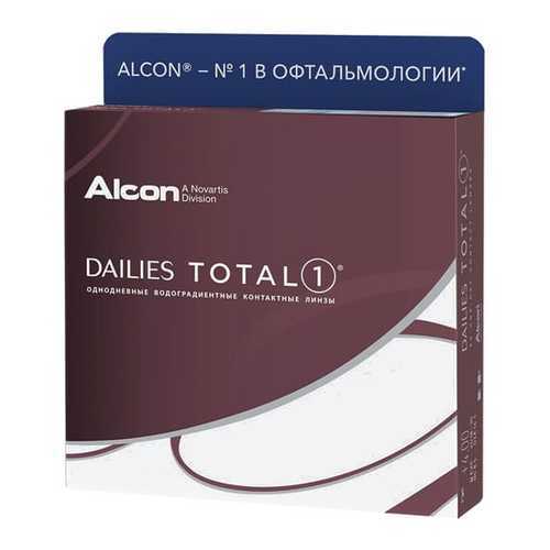 Контактные линзы ALCON Dailies Total 1 90 линз -1,00 в Аптека 36,6
