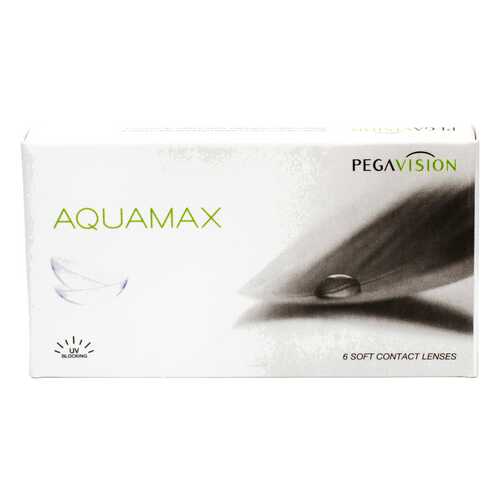 Контактные линзы AQUAMAX 6 линз R 8,6 -5,00 в Аптека 36,6