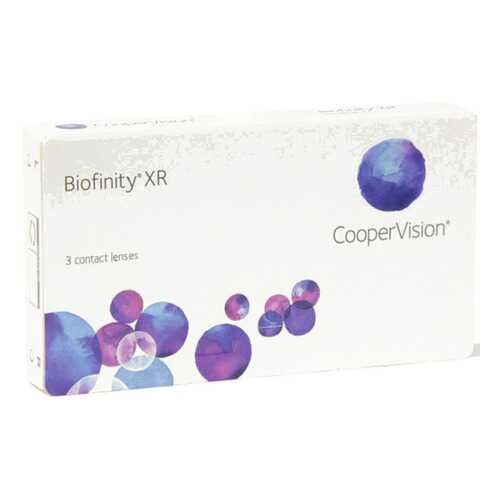 Контактные линзы Biofinity XR 3 линзы R 8,6 +9,50 в Аптека 36,6