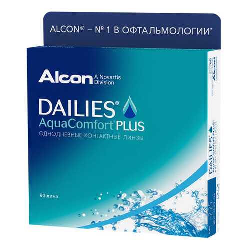 Контактные линзы Dailies AquaComfort Plus 90 линз -0,75 в Аптека 36,6
