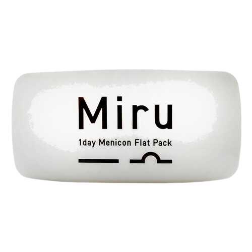 Контактные линзы Miru 1 day Menicon Flat Pack -3,75 30 шт. в Аптека 36,6