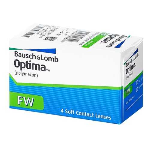 Контактные линзы Optima FW 4 линзы R 8,4 -1,50 в Аптека 36,6