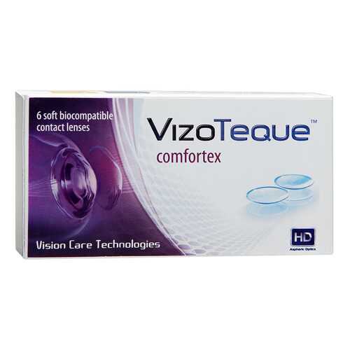 Контактные линзы VizoTeque Comfortex 6 линз R 8,6 -5,50 в Аптека 36,6