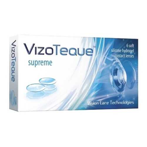 Контактные линзы VizoTeque Supreme 6 линз R 8,6 -7,50 в Аптека 36,6