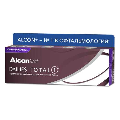 Контактные линзы Dailies Total1 Multifocal 30 линз High +2 R 8,5 -7,50 в Аптека 36,6