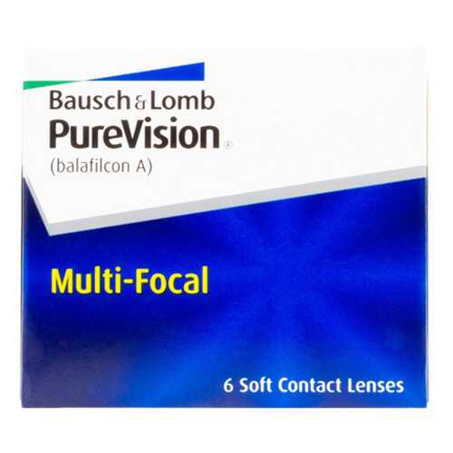 Контактные линзы PureVision Multi-Focal 6 линз low -2,00 в Аптека 36,6