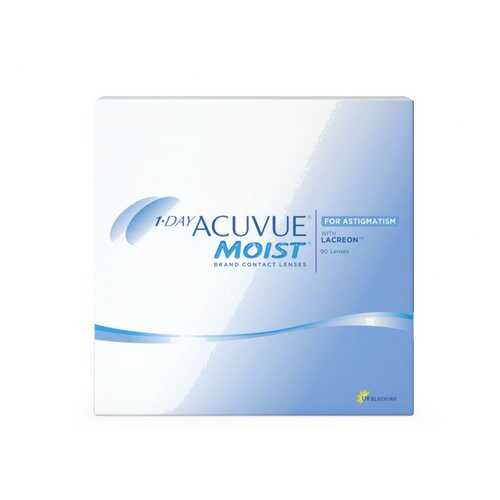 Контактные линзы 1-Day Acuvue Moist for Astigmatism 90 линз -1,00/-1,75/10 в Аптека 36,6