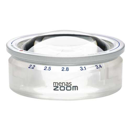 Лупа светопольная Eschenbach menas ZOOM асферическая диаметр 65 мм 2.2х-3.4х в Аптека 36,6