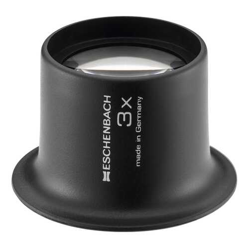 Лупа техническая Eschenbach Watchmaker's magnififers плосковыпуклая диаметр 25 мм 3.0х в Аптека 36,6