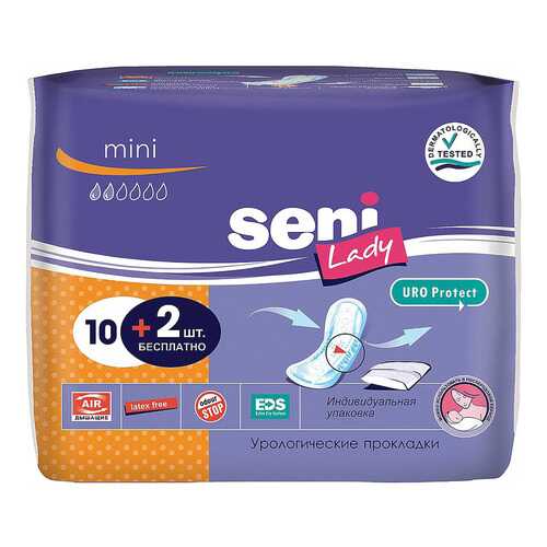 Прокладки Seni Lady Mini Урологические 10 шт в Аптека 36,6