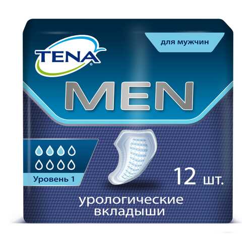 Прокладки урологические Tena Men Light Level 1 для мужчин 12 шт. в Аптека 36,6