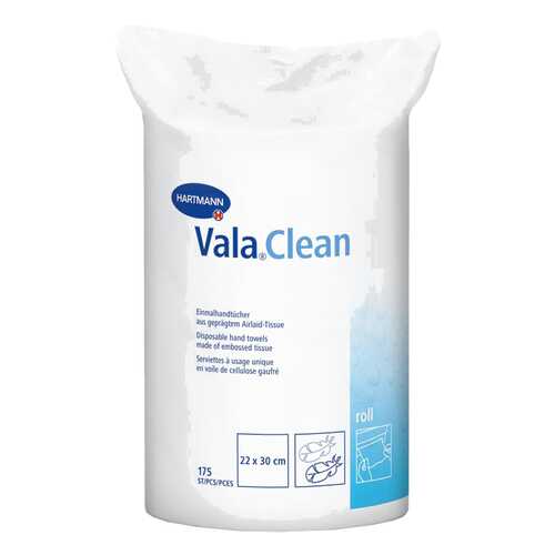 Одноразовые полотенца в рулоне, 22х30 см Vala Clean Roll в Аптека 36,6