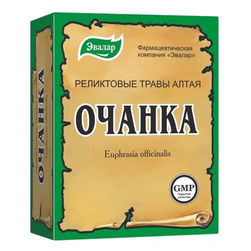 Очанка лекарственная, 50 гр, Эвалар в Аптека 36,6