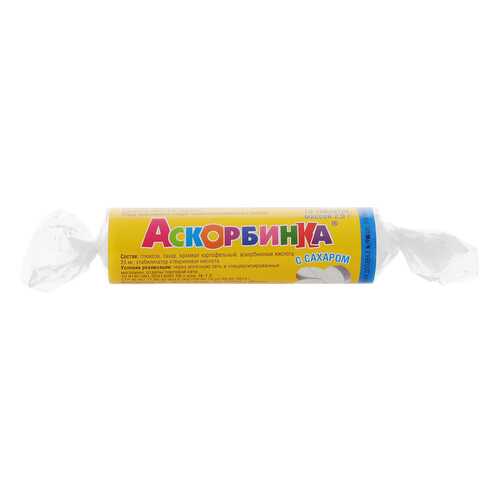PL Аскорбинка с сахаром таблетки Апельсин 10 шт. в Аптека 36,6