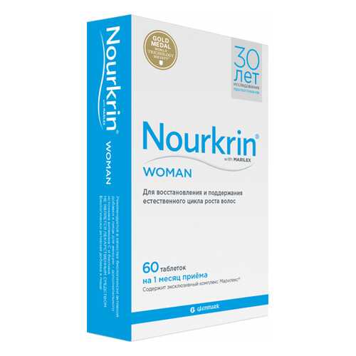 Nourkrin Scanpharm для женщин таблетки 60 шт. в Аптека 36,6