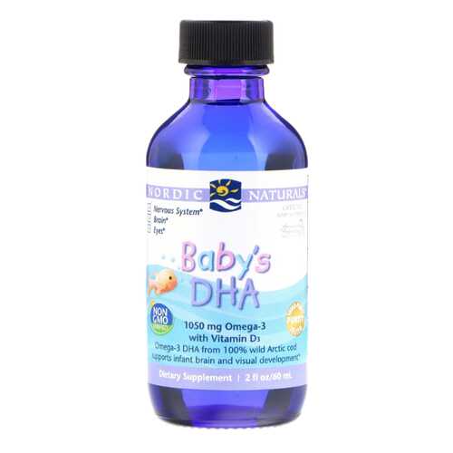 Omega-3 Nordic Naturals Baby's Dha With Vitamin D3 60 мл в Аптека 36,6