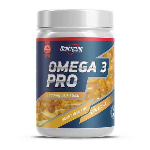 Омега-3 рыбий жир GeneticLab Nutrition Omega-3 капсулы 300 шт. в Аптека 36,6