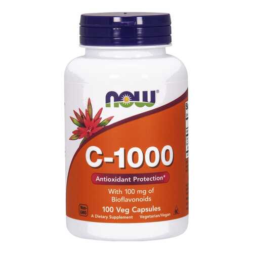 Витамин C NOW C-1000 100 капс. в Аптека 36,6